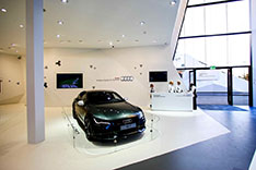 Pavillon Audi VW Skoda in Sochi 2